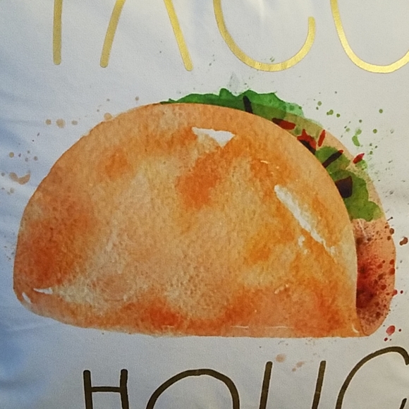 Taco Holic Pillow cover THRO By Marlo Lorenz - Picture 2 of 5